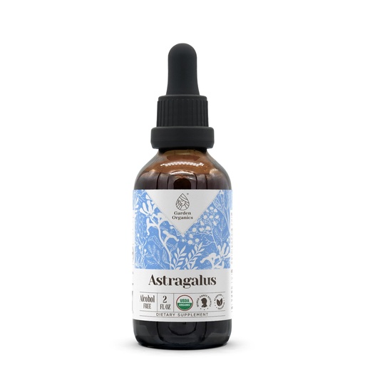 [BRSROHYPBANWMEQU] Astragalus USDA Organic Alcohol-Free Extract | Dietary Supplement, High-Potency Tincture | Natural Certified Organic Astragalus (Astragalus membranaceus) Dried Root (2 oz)