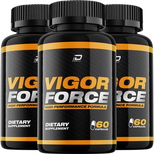 [BRSRA234OQNQ4HL5] Vigor Force for Men Capsules, Vigor Force Pills, Vigor Force Advanced Formula, Vigor Force Dietary Supplement, Vigor Force All Natural Support Formula Reviews (3 Pack – 180 Capsules)