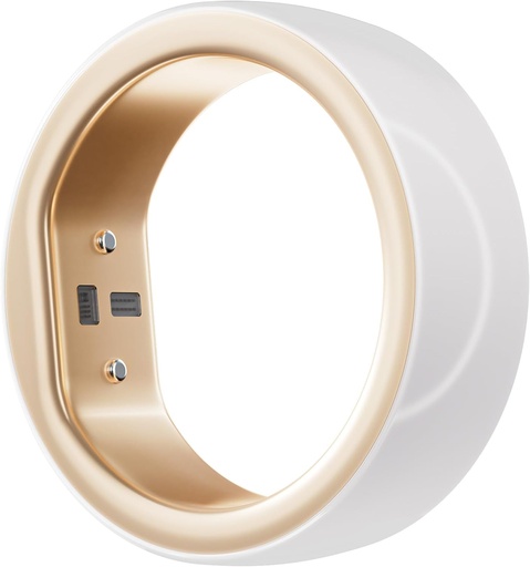 [BRSRAGD2OEMBGG3H] femometer Smart Ring Gen2 Ceramic | Sleep, Heart Rate & Cycle Monitoring with Free Subscription | Women's Health & Fertility Tracker with BBT Technology | Size Before You Buy - Size 6