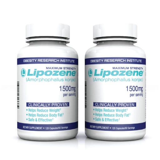 [BRSRMZD3PMMR6ADZ] Lipozene 2 120 Count Bottles