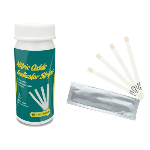 [BRSW2YADBF6GKG3X] Nitric Oxide Test Strips [50strips]- Nitric Oxide Indicator Strips Work by Measuring The nitrites in Your Mouth to Indicate The Amount of Nitric Oxide in Your Body, get Results in just 10-15 Seconds…