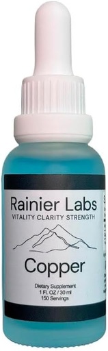 [BRSRAYADAUNQG3L2] | Copper Supplement Tincture | Pure, Organic, Vegan | Health Supplement