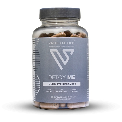 [BRSRMADRAQNBGG3F] Vatellia Life New from Detox Me - Boosts Energy Sulfite Elimination - Supports Digestion & Gut Health - Vitamin K2 (MK-4), Plus B12, Folate - 60 Day Supply - Supplement for Men and Women - 120 Count