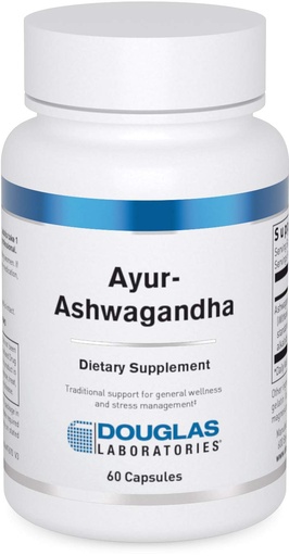 [BRSWIY3ZDEIWK3LK] Douglas Laboratories Ayur-Ashwaganda (Indian Ginseng) | Ayurvedic Herb to Support Energy Production, Mental and Physical Health | 60 Capsules