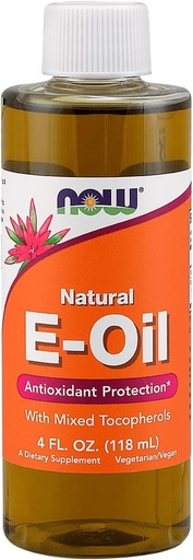 [BRSWIYT3PMCQ2EDA] E Liquid, 80% Mixed Tocopherols Now Foods 4 oz Liquid