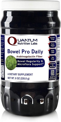 [BRSWIGQPDMIG2H3O] QNL Bowel Pro Daily - Prebiotic Fiber Powder to Support Digestive Health - Delicious Daily Gut Health Powder - Vegan Immune Support Supplement - Organic Prebiotic - 8 oz