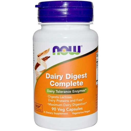 [BRSWIGI5AUHRQDT6] Now Foods Dairy Digest Complete 180 count (90 count X 2 Pk)