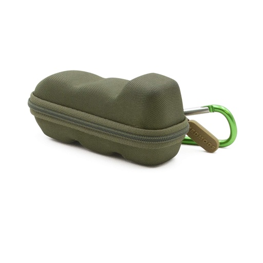 [BRSWYFQNBECGCHLP] CASEMATIX Forest Green Travel Case Fits Asthma Inhaler, Includes Case Only