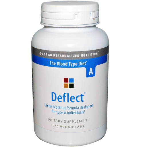 [BRSWIZQACJ7BECLG] D'Adamo Personalized Nutrition Deflect A, 120 Count