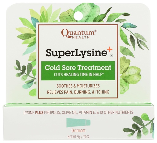 [BRSWIYT3PMMRAA32] Quantum Health, Lipcare Super Lysine Cream, 0.75 Ounce