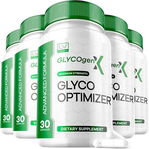 [BRSRAYAZBACQO3L3] LIVORKA 5 Pack - Glycogen X Glyco Optimazer, Glyco X Optimizer Glycogen, GlycogenX, GlycogenX Support, GlycogenX Support, Glycogen X, GlycogenX Glyco Optimizer, Glycogen Optimizer 600MG, 150 капсул