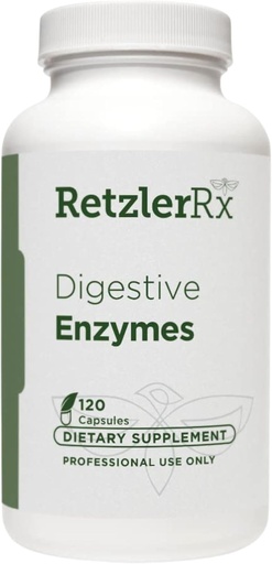 [BRSWK2QCCQAA2DLE] HormoneSynergy Digestive Enzymes 120 Vegetable Capsules | Multi Acid Resistant, Vegan-Suitable Digestive Enzymes*
