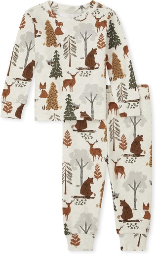 [BRSW2CQPBACRSHTX] The Children’s Place Family Matching, Christmas and Holiday Pajama Sets, Cotton