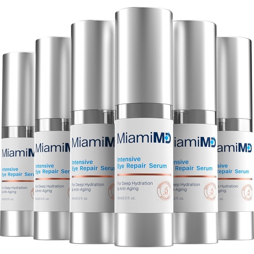 [BRSRAAQFCJ7QIFDV] Eye Serum (15ml) Under Eye Treatment for Dark Circles, Crow's Feet & Eye Bags - Eye Serum for All Skin Type - Anti-Aging Under Eye Cream - Reduces Eye Puffiness - For Day & Night Time Use - 6 PACK