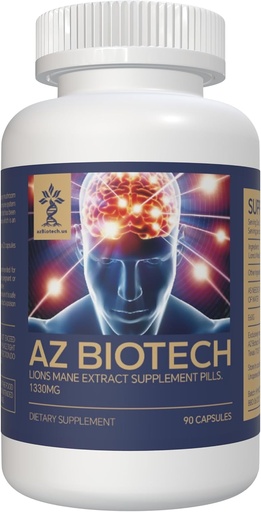 [BRSROHQBB56AOYI7] Lions Mane Mushroom Extract, Cognition Capsules (90 Capsules) Lions Mane Mushroom Powder Extract, Brain Supplement, Brain Vitamins, Focus Supplement