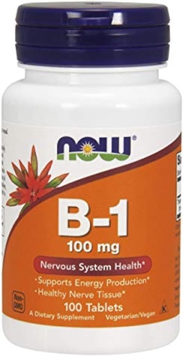 [BRSWIYQ6CBYBEHIV] NOW FOODS Now B1 100MG, 100 Count