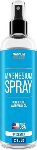 [BRSRAZT3AF5WOEY2] Magnesium Spray - USP Grade Pure Magnesium Oil Spray - Made in USA Since 2008, 2 oz