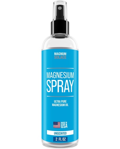 [BRSRAZT3AF5WOEY2] Magnesium Spray - USP Grade Pure Magnesium Oil Spray - Made in USA Since 2008, 2 oz