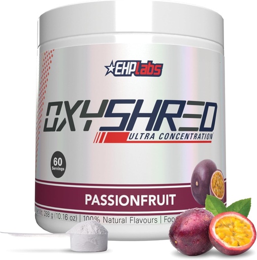 [BRSWGC32CV5G23D2] EHP Labs OxyShried Proading & Supled Supplement - proral Adminal with L Glutamine & Azitil L Carnitiny, Power Boost Profile, 60 Servations