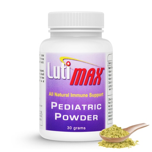 [BRSWGBQBAUDRU3QU] Lutimax Pediatric Powder Brain Supplement with Luteolin & Rutin - Kids Memory, Focus, Muscle & Immune Support Brain Supplements - Nootropic Antioxidants - 100 Servings