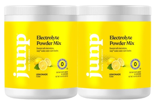 [BRSRAFQ5DEMROD3L] JUNP Electrolytes Powder No Sugar No Carbs – Fresh Squeezed Lemonade Drink Mix - Potassium & Salt Electrolyte Hydration Powder Zero Calorie Sugar Free Electrolyte Powder, Keto Friendly, 180 Servings
