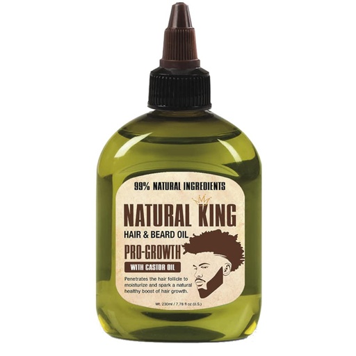 [BRSW2GABDIIW2D33] SFC Natural King Pro-growth Castor Hair & Beard Oil 7.1 oz