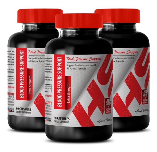 [BRSWGGLRCQORGE37] Energy Vitamin Supplement for Women - Blood Pressure Support - Extra Strength - Energy Boost Supplement Men - 3 Bottles (180 Capsules)