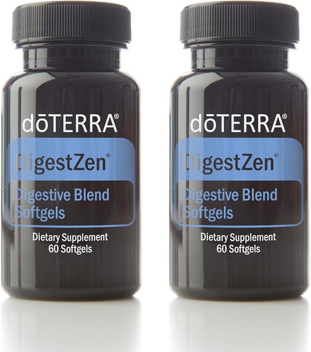 [BRSWIGI4OIBQED36] doTERRA doTerra DigestZen Softgels, 60 Count (Pack of 2)