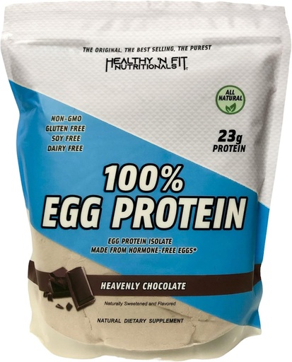 [BRSWIY37OUHRMYL6] Sağlıklı ‘N Fit 100% Yumurta Protein- Chocolate (12oz): 100% Egg White protein Plus Natural.. Doğal olarak Tatlılaşmış, Zero Carb, Keto, Paleo Dostu