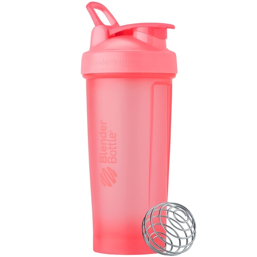 [BRSRMY32OR6BYFL7] BlenderBottle Classic V2 Shaker Bottle Perfect for Protein Shakes and Pre Workout, 28-Ounce, Light Pink