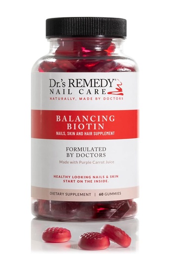 [BRSW22Q5CUGWA3QZ] Dr.'s Remedy Biotin Gummies for Hair Skin and Nails Vitamins - 5,000 mcg Organic Vegan and Gluten Free