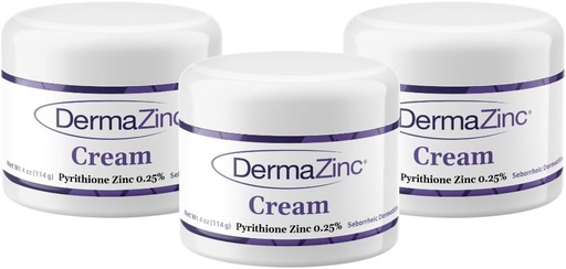 [BRSWIGDQBR6AIDIZ] DermaZinc Terapi Cream, Skin için çinko Cream, SkinDisorder ReliefCream for Psoriasis, Dermatitis, Eczema ve Diğer Skin Durum (3 Paket)