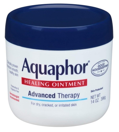 [BRSWGZYEBUFBE23Z] Aquaphor Healing Ointment 14 Ounce Jar (414ml) (3 ambalaj)