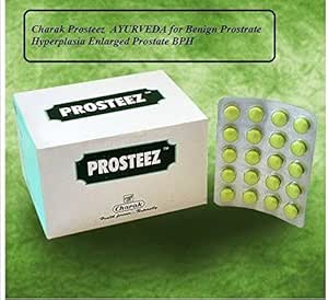 [BRSWKZYTBYDGCYLY] 20 Tablets of Charak Prosteez Herbal Benign Prostrate Hyperplasia Enlarged Prostate Bph