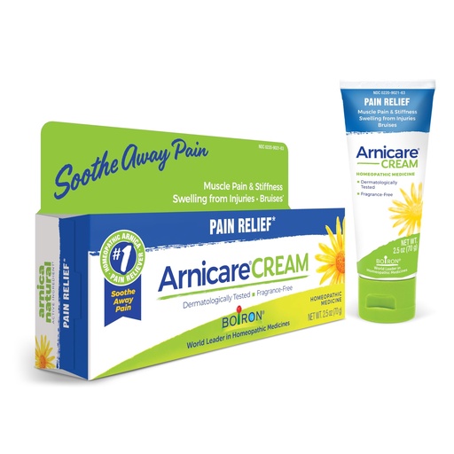 [BRSWIFQMDIGAMHDU] Boiron Arnicare Cream for Joint Pain, Muscle Pain, Swelling, Soreness, Stiffness, and Bruises - Fast Absorbing and Fragrance-Free - 2.5 oz
