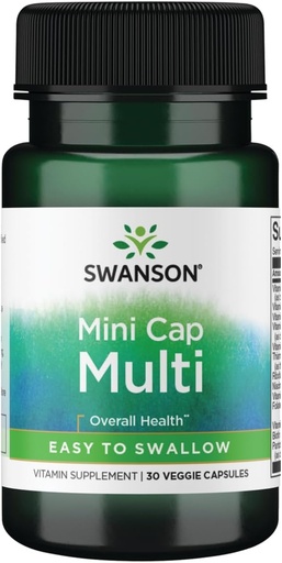 [BRSWICYCAYFR2YI5] Swanson Daily Multivitamin Without Minerals 30 Veg Capsules
