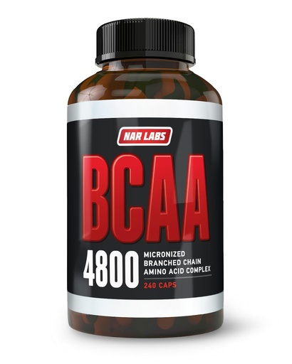 [BRSWIGA2BAGR6GDG] BCAA 4800 | Micronized Branched Chain Amino Acids | Muscle Building & Recovery | 2,400 per Serving | 80 Servings | 240 Capsules