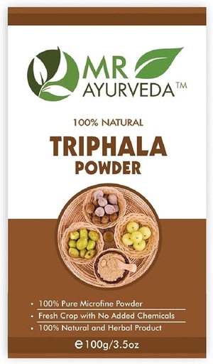 [BRSROGI3AAHB6E3V] Eleven Zone 100 Pure Triphala Powder | Triphala Powder for Skin | Triphala Powder Organic | Triphala Powder for Hair | Triphala Powder for Face | No Added Chemicals, 100 Grams