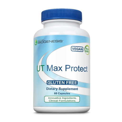 [BRSWIYIZCIOBUFTU] Nutra Biogenesis UT Max Protect - D Mannose Supplements for Women, Cranberry Pills for Urinary Tract Cleanse & Bladder Health, 500mg D-Mannose Per Serving - 60 Veggie Capsules