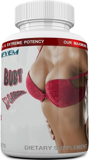 [BRSWGFQNOQJQE3AU] Bust X-Large Breast Enlargement, Breast Enhancer, Bust Enhancement Pills - Njut av större, Fuller, Firmer Breasts. (Inte en bröstkräm). 1 månads leverans