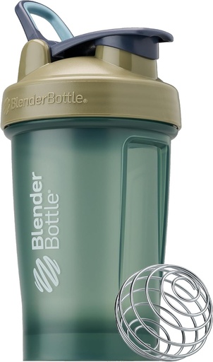 [BRSROFD6DICQ2C3P] BlenderBottle Classic V2 fľaša Shaker Ideálny pre proteín Shake a pre cvičenie, 20oz, plná farba Tan