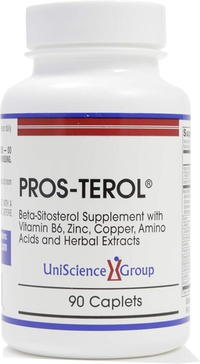 [BRSWIZT4CUCQIGYV] Pros-TEROL, Prostate Relief with 900 mg Plant Sterols with Pumpkin Seed, Stinging Nettle Root, Ginger Root, Licorice Root Extracts 90 Caplets