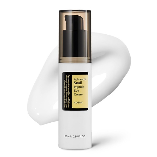 [BRSWGCA3AV6WK332] COSRX Snail Mucin Peptide Under Eye Cream, 0.84 fl oz, 73.7% Snail Mucin and Niacinamide, Eye Care, Eye Cream Anti Aging, Dark Circles, Korean Skin Care