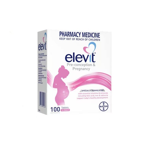 [BRSWIHD5OIAQKADY] Elevit TAB with Iodine 100s Standard Shipping