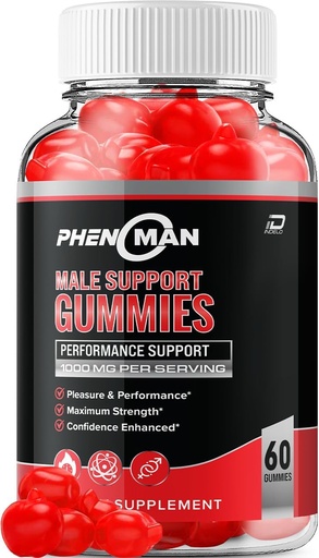 [BRSRAGALO4MRM2TD] Phenoman voor mannen Gummies 