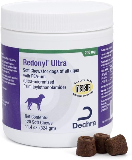 [BRSROAYHOUFWMFIV] Redonyl Ultra Soft Chews for Dogs 200 mg, 120ct