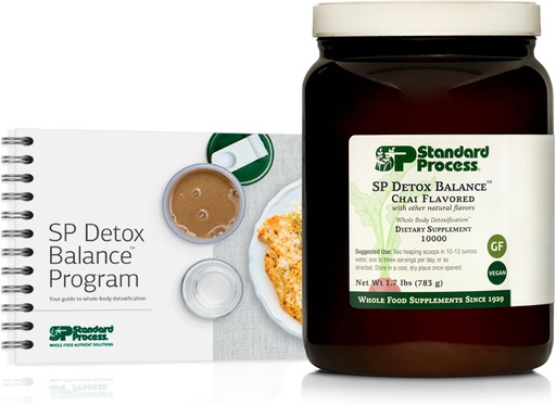 [BRSWY2Q2CANBOYDP] Standard Process SP Detox Balance Chai, 10-Day Program Kit - Detox Cleanse with Pea Protein, Iron, Magnesium & Choline - Vegan, Non-Dairy & Gluten-Free - 1 Kit