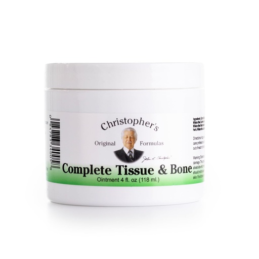 [BRSWIYQPCUGQ223M] Christopher's Original Formulas Complete Tissue & Bone Ointment, Herbal Topical for Muscle & Joint Support, 4 fl oz