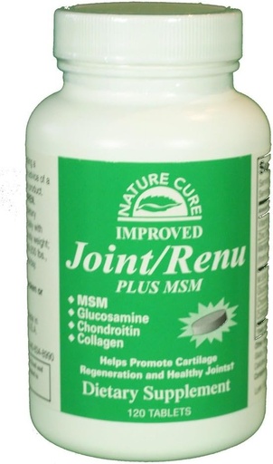 [BRSWKEY4CIGB6GT2] Joint Renu Plus MSM Nature Cure Bee 120 Tabs