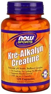 [BRSWIFD2AJ7QEELE] Now Foods Kre-Alkalyn Creatine - 120 Capsules 2 Pack